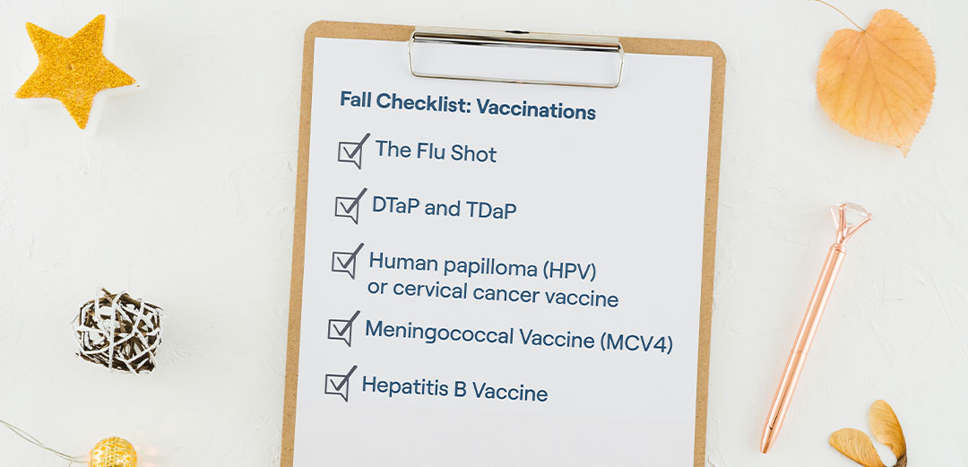 Fall Checklist | Vaccinations | Care Access Clinic